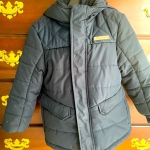 Boys Zeroxposur Navy Coat